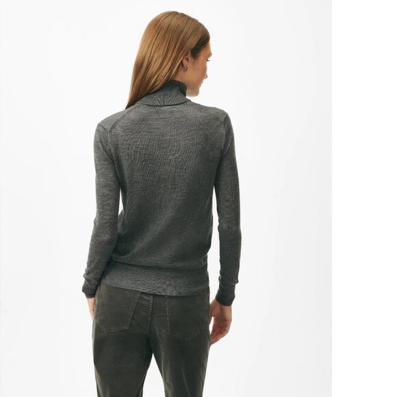 Brooks Brothers Extra-Fine Merino Wool Turtleneck Sweater - Picture 2 of 9